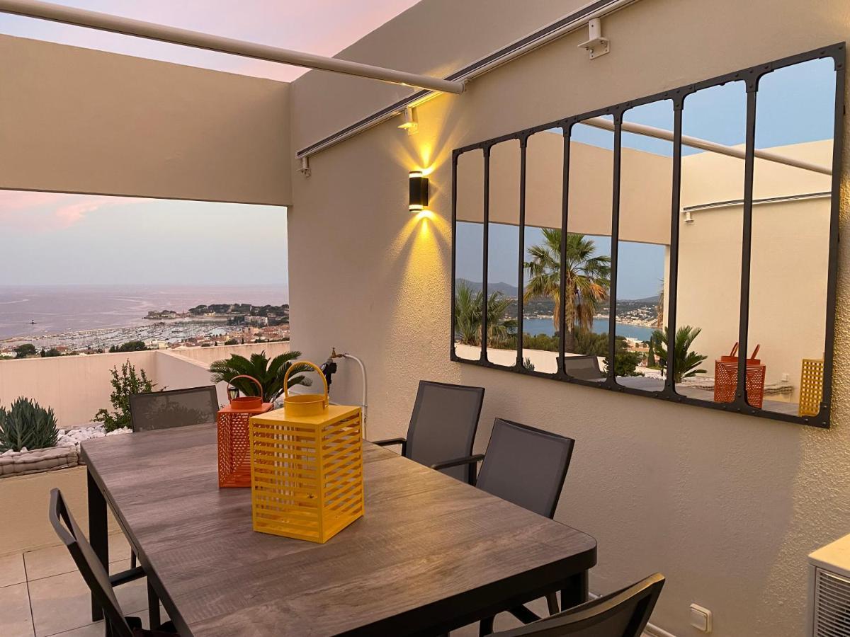 Apartment Superbe T2 44m2 - Grande Terrasse Vue Panoramique Exceptionnelle Piscine - Parking Bandol